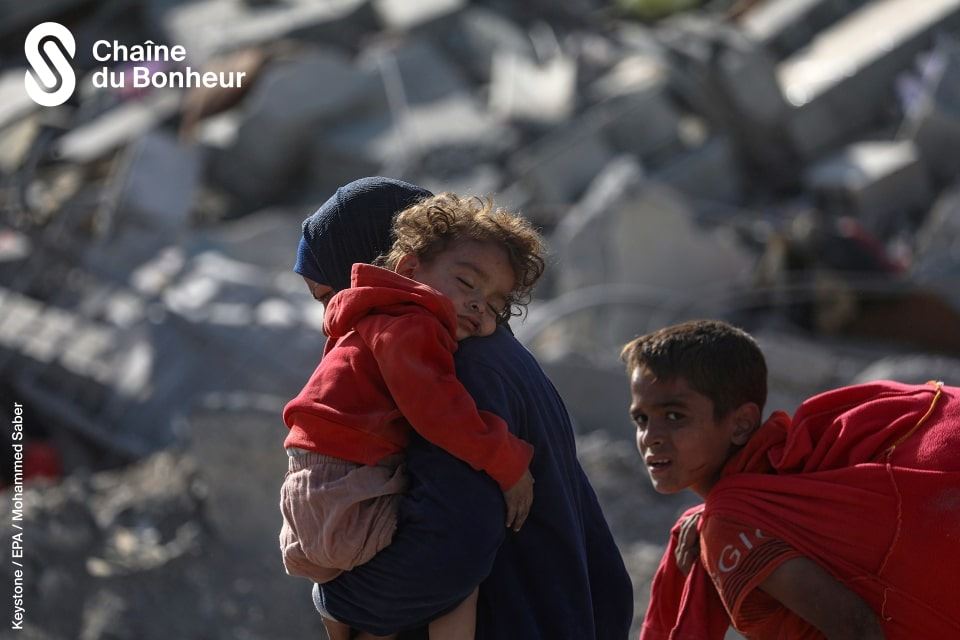 La Chaîne du Bonheur lance une nouvelle campagne de dons pour la population de Gaza